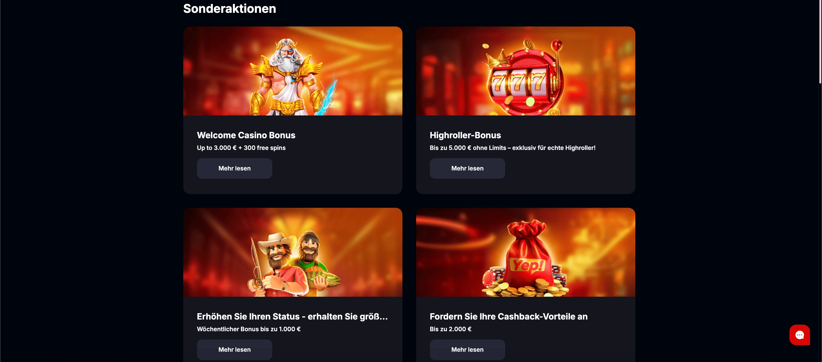 Goldene Willkommensgr&uuml;&szlig;e &ndash; Das Yep Casino Bonus-Angebot